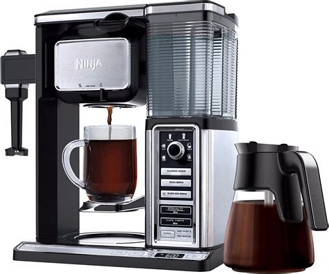 ninja coffee maker with frother amazon